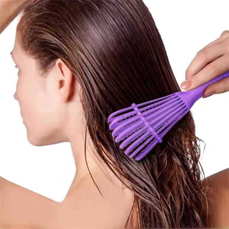

Comb for exfoliating scalp massage female exfoliating styling curly hair hair salon care tools，Special for real hair wigs