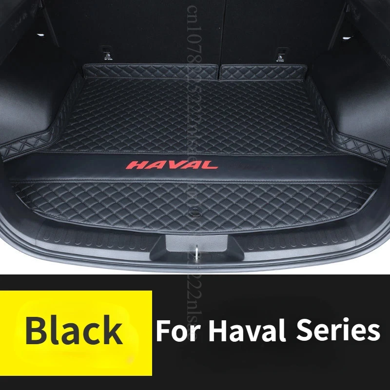 

Car Trunk Mat for Haval H6 H3 Jolion F7 Dargo PHEV Fuel Accessories Protection Mat Leather Waterproof Interior Cargo Liner