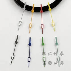 실버 블루 오렌지 레드 옐로우 핸드 세컨드 워치 바늘, NH34 NH35 4R35 NH36 4R36 7S36 7002 7009 무브먼트, NH35 12.5mm