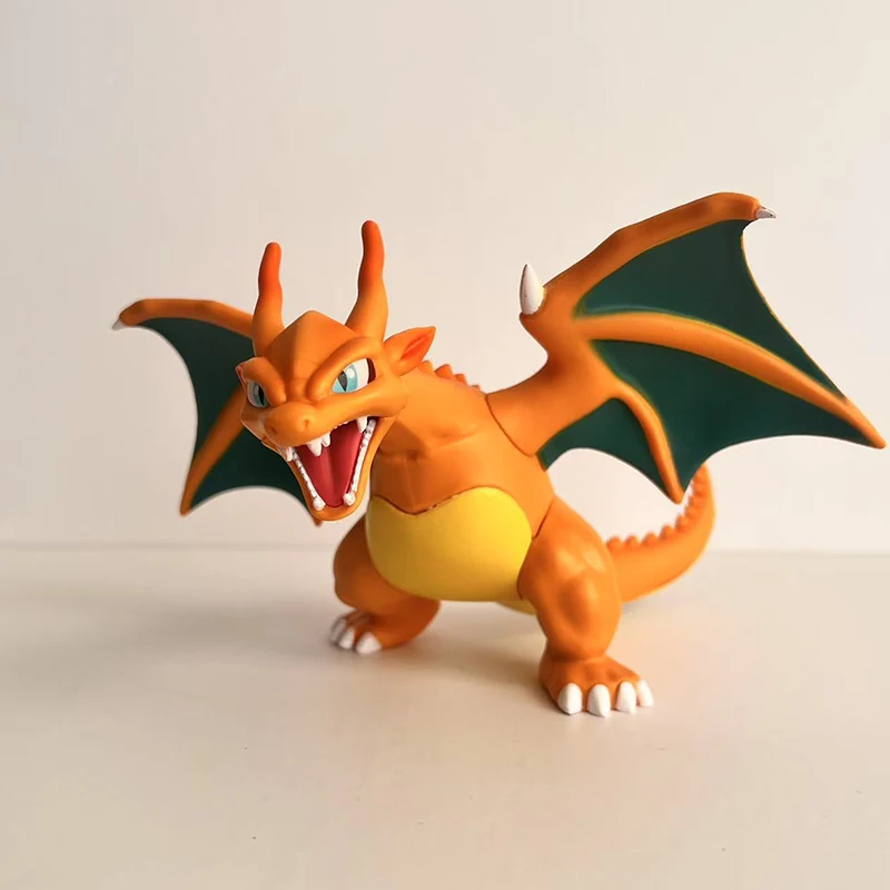 

BKM PokéMon Pterodactyl аниме периферийные настольные украшения огнедышащий дракон птерозавр игрушка ручная аниме модная игрушка