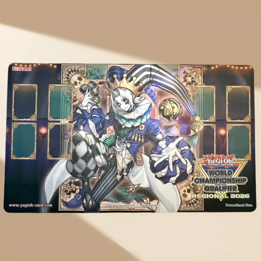 Neues 600x350mm Yu-Gi-Oh!-Produkt Clown Crew Biancaviso1305 DIY Sammelkarten-Spielmatte 2mm Nahtlose Kante Einzelne Gummi-Brettspielmatte Geschenke
