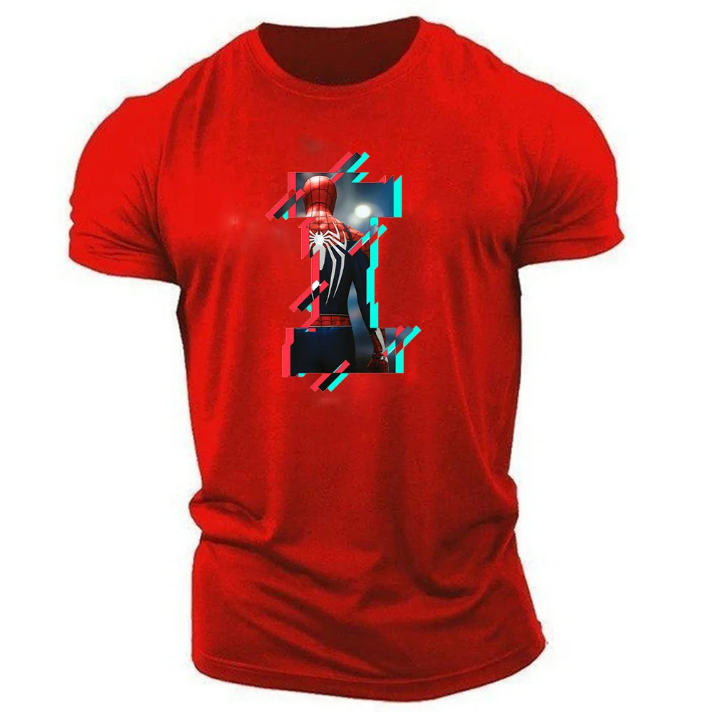 

Summer Casual Sports Hero 2D Faion Printed Men's Large Size Hand-Painted T-irt Cus Design Service DIY Clothing