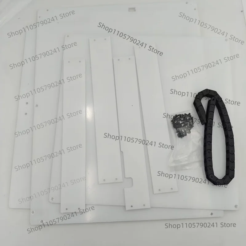 3mm Clear Transparent PC Enclosure Kit Compatible With Creality K1 SE K1C 3D Printer Upgrade Accessories