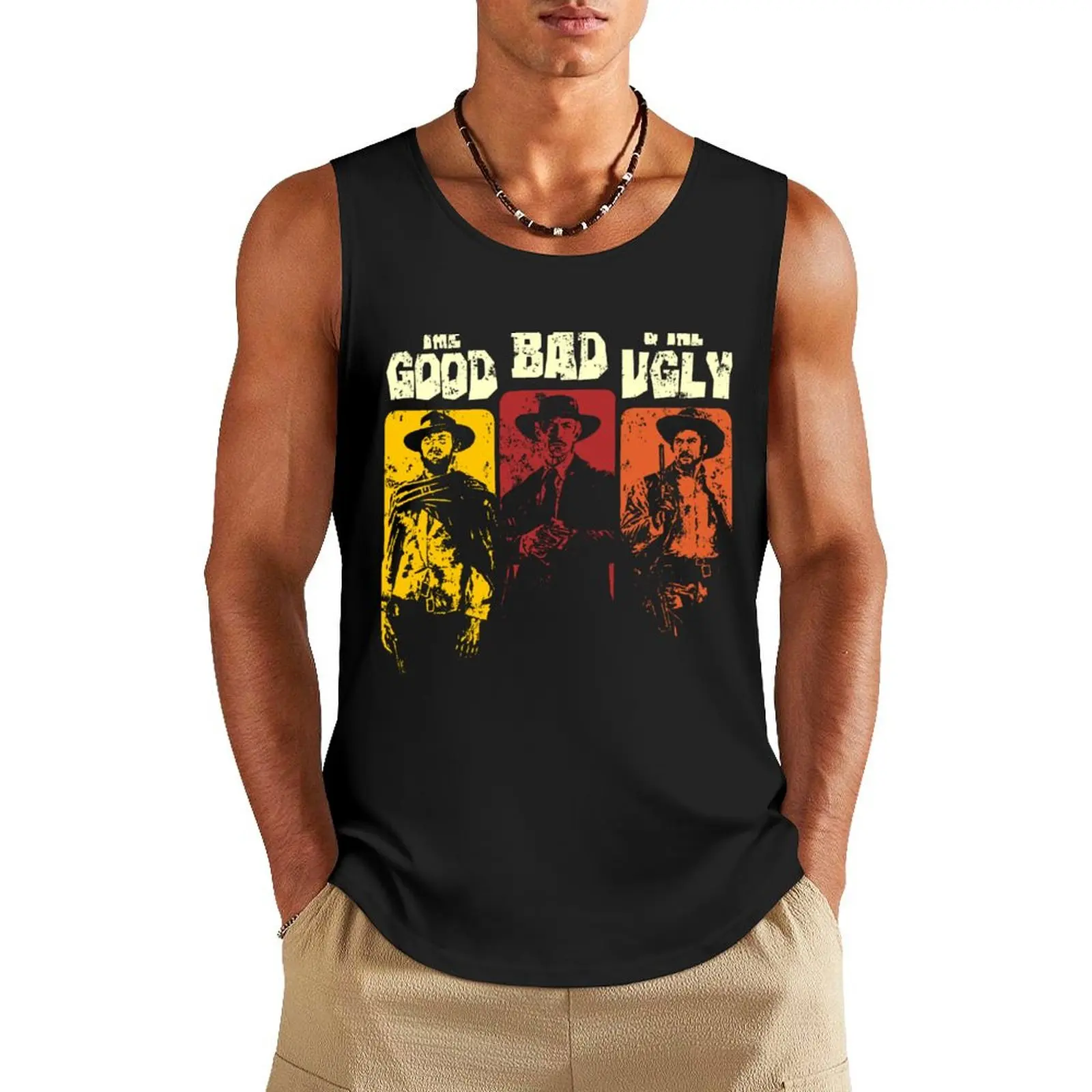 

The Good, The Bad, & The Ugly Tank Top gym accessories man gym clothing