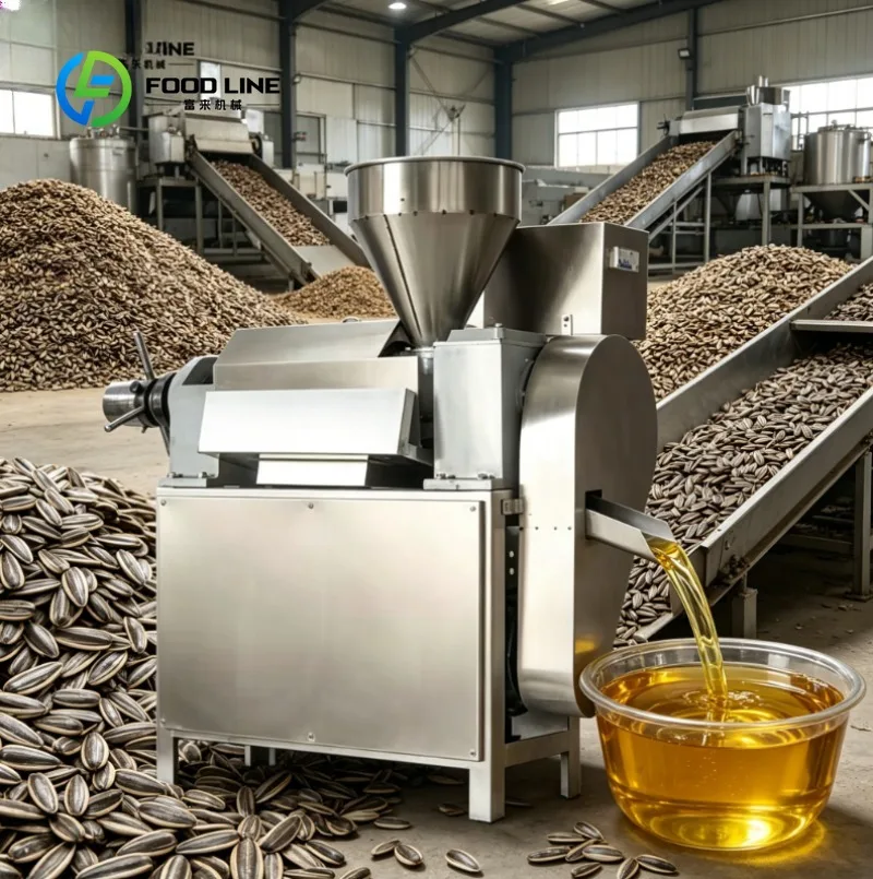 Commercial Automatic Cold Press Oil Machine Stainless Steel Oil Extractor for Peanut Sesame Walnut Sunflower Seeds Oil Maker