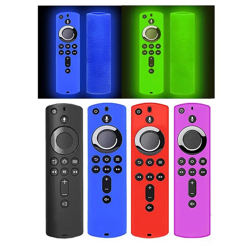 for Fire TV Stick New Remote Control Luminous Anti-lost Silicone Case for Fire TV Stick 4K / Fire TV (3rd Generation) / Fire TV