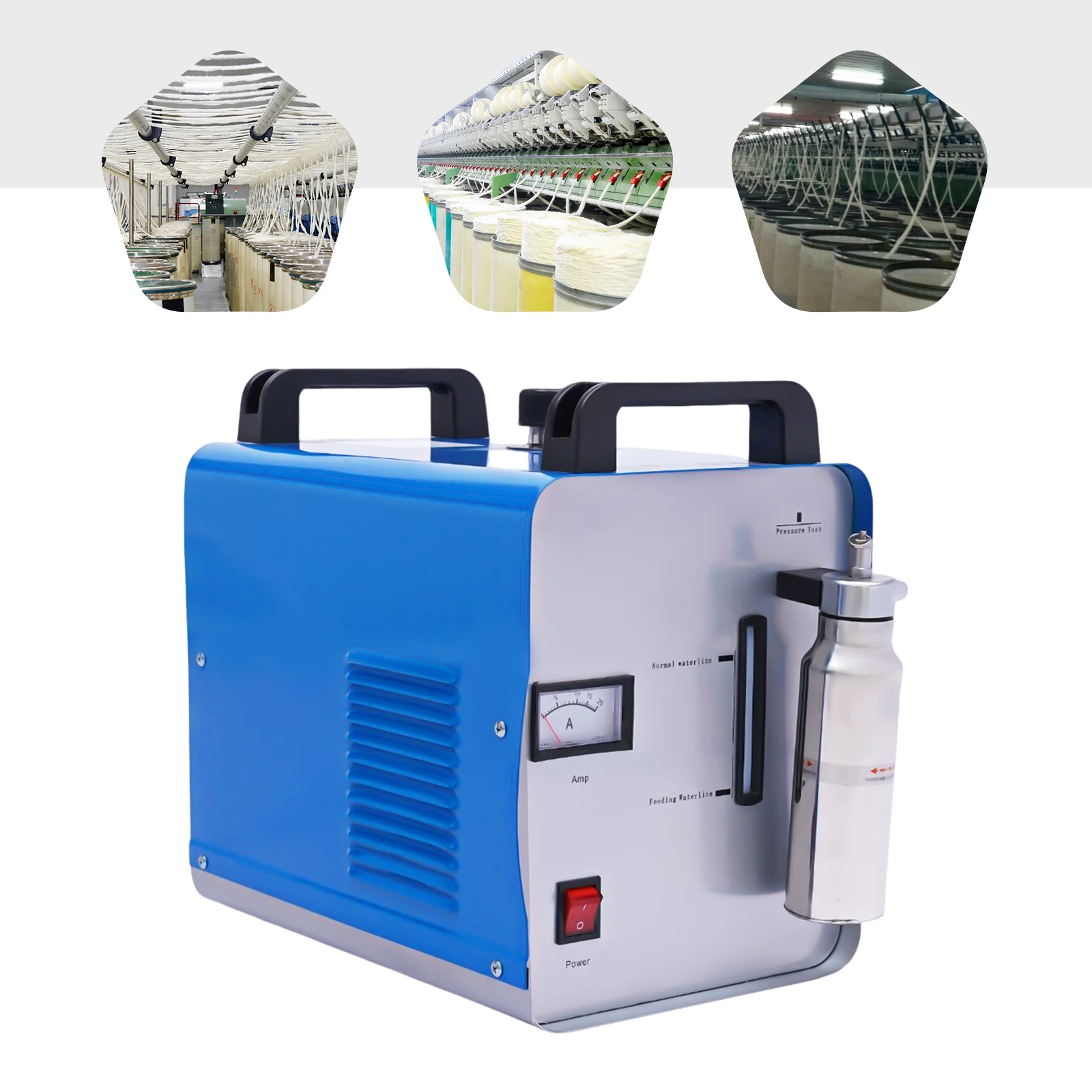 75L/H Oxygen Water Flame Acrylic Welder Machine Welder Polisher H160 300W Acrylic Flame Polishing Machine