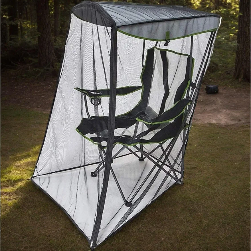Outdoor Swing Courtyard Mosquito Net Canopy Chair Insect Cover Screen Garden Blackout Mosquito Waterproof Roof Fly Net Sun Shade