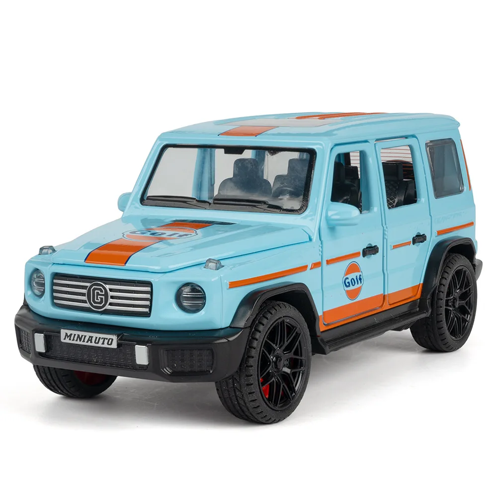 

Модель полицейской машины G500 из сплава, масштаб 1:32, улучшенная версия, оптовая продажа, подарок, игрушка-украшение