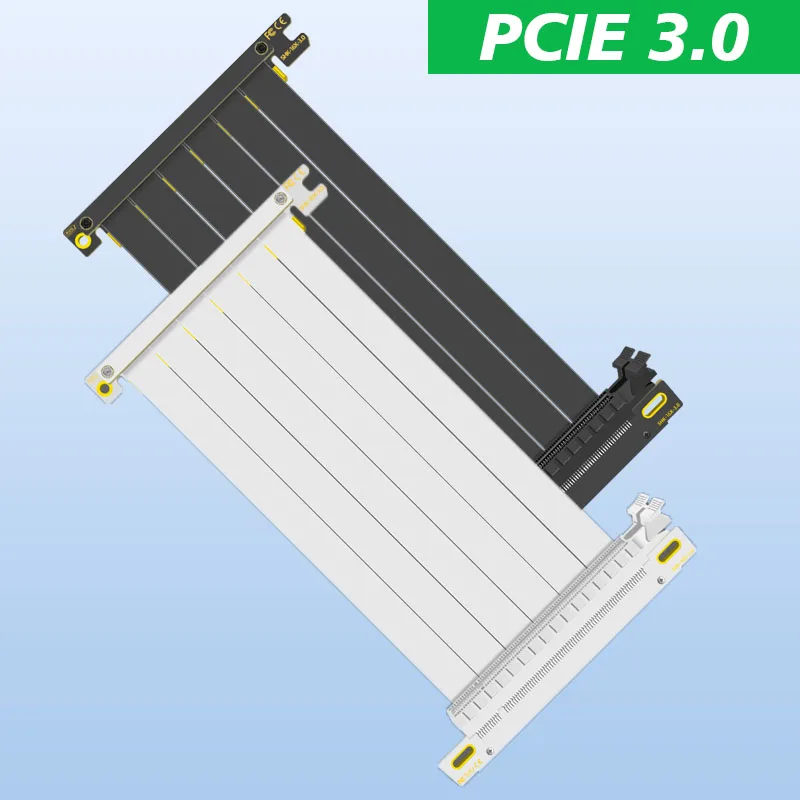 

Dual Reverse Graphics Card Extension Cable PCIe 3.0 16x Full Speed Lossless Compatible with A4 K39 K55 G5