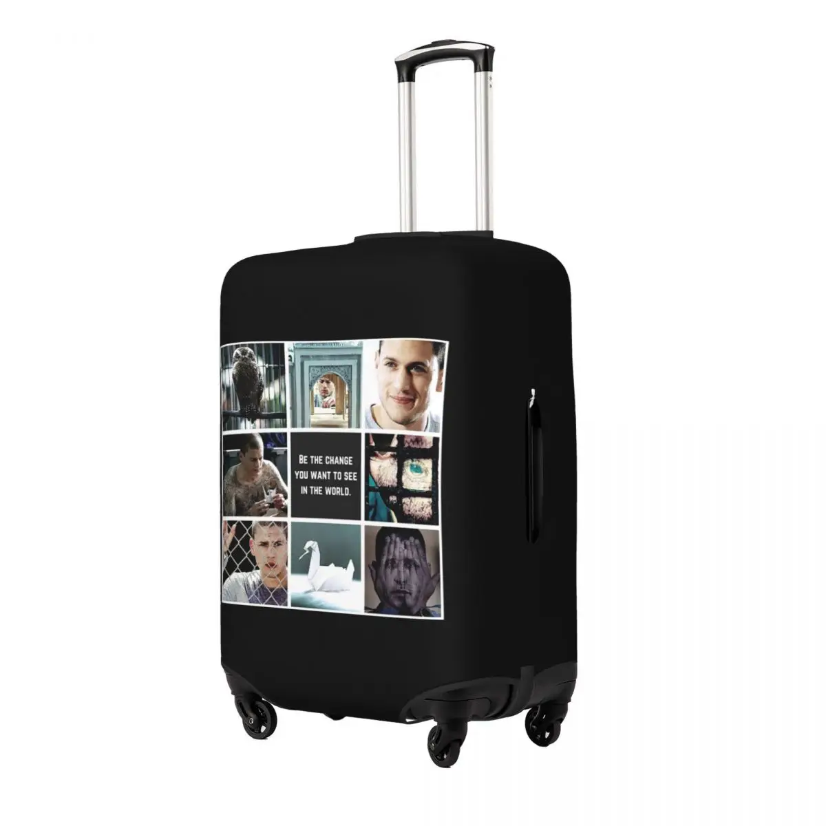 

Эстетический защитный чехол для чемодана Michael Scofield, эластичные защитные чехлы для дорожного багажа на 18-32 дюймов