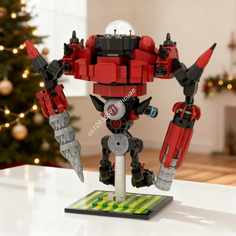 

795 шт. MOC яйцо драгун звуковой ежик модель ежика строительные игрушки блоки строительство Рождественский подарок DIY идея кирпич дети