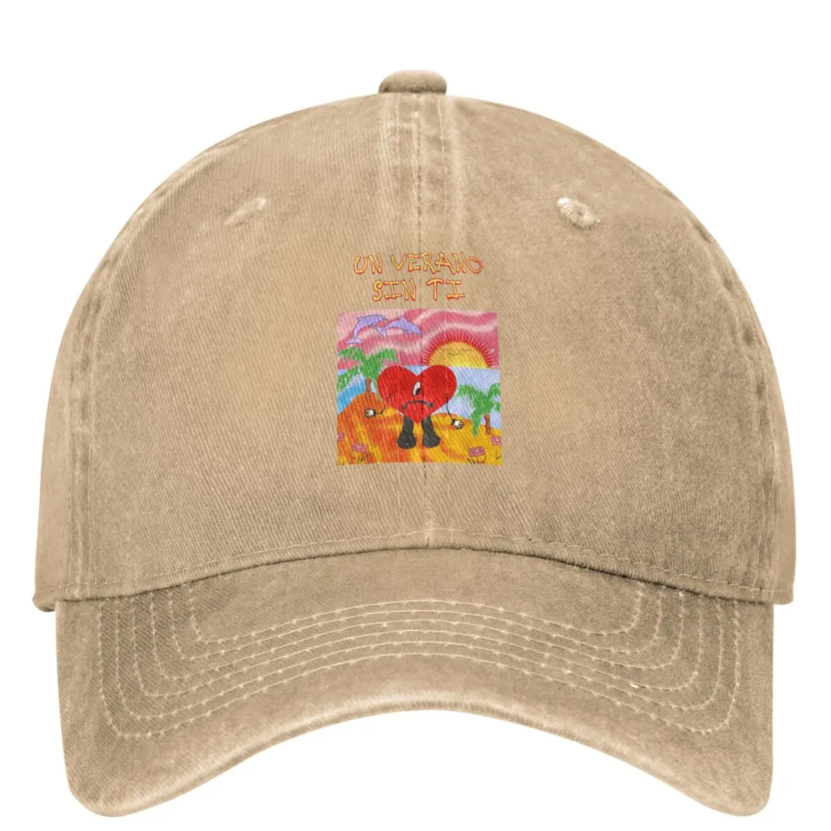 Un Verano Sin Ti Music Denim Baseball Cap Hottest Tour Bad Bunny Hunting Camping Hippe Hats Summer Female Male y2k Snapback Cap