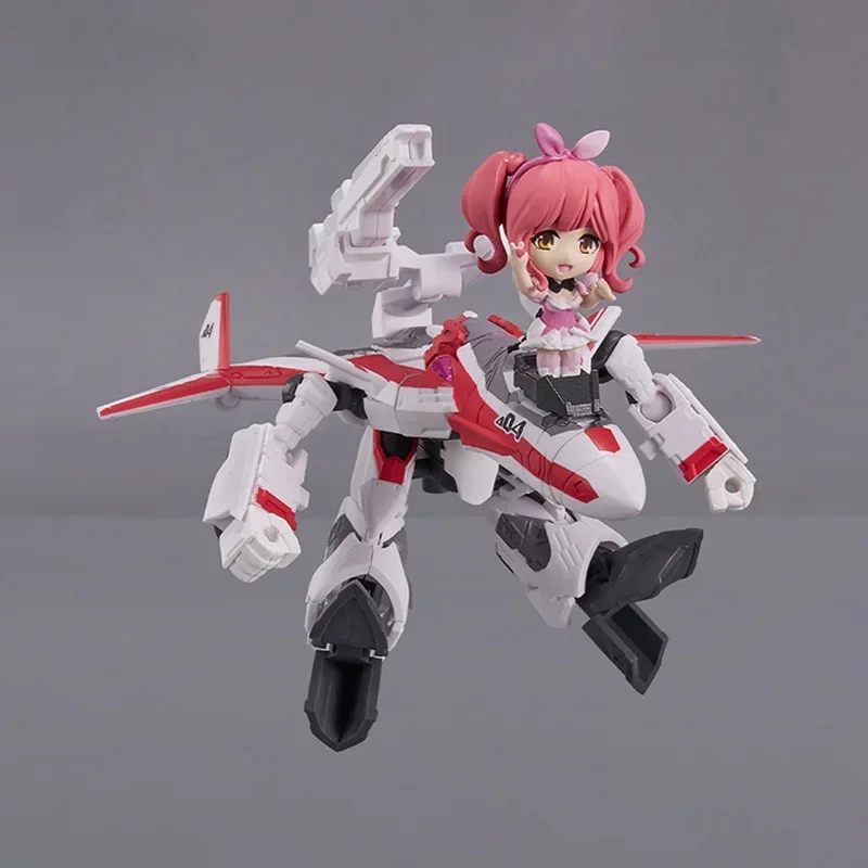 Bandai figura Macross Delta Anime s Tiny Session VF-31C Makina Nakajima colección modelo juguetes de acción para niños BB