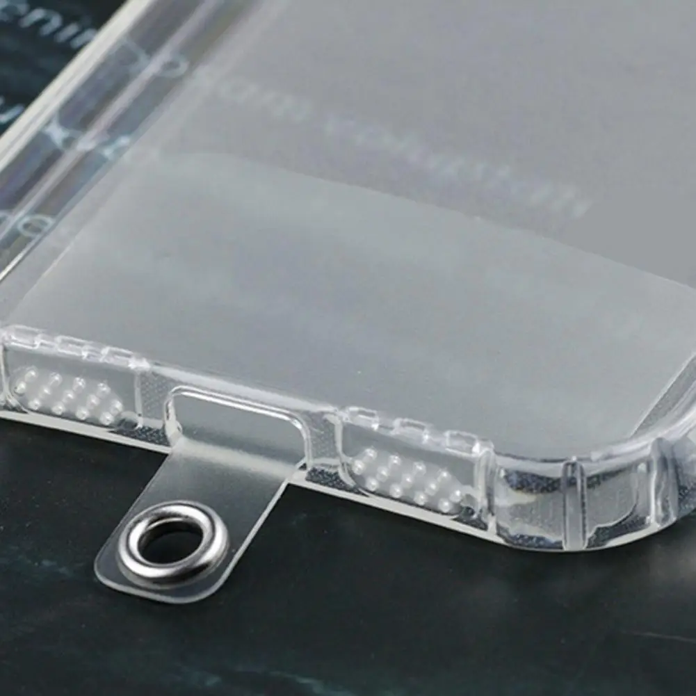 Phone Tether Tab Ultra-thin Wear Resistant Universal Fit Smart Phone Lanyard Replacement Patch for Outdoor