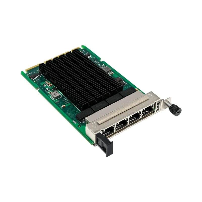 NEW-I350-T4 Gigabit Network Card 4-Port RJ45 OCP3.0 I350AM4 Ethernet Server Network Card For Gigabit Ethernet