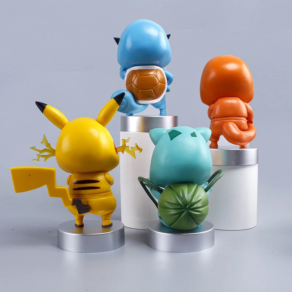 Anime Baru Crayon Shin-Chan Action Figure Cosplay Charmander Patung Dekorasi Mobil Model Boneka Mainan Anak-anak Hadiah Penggemar Aksesori