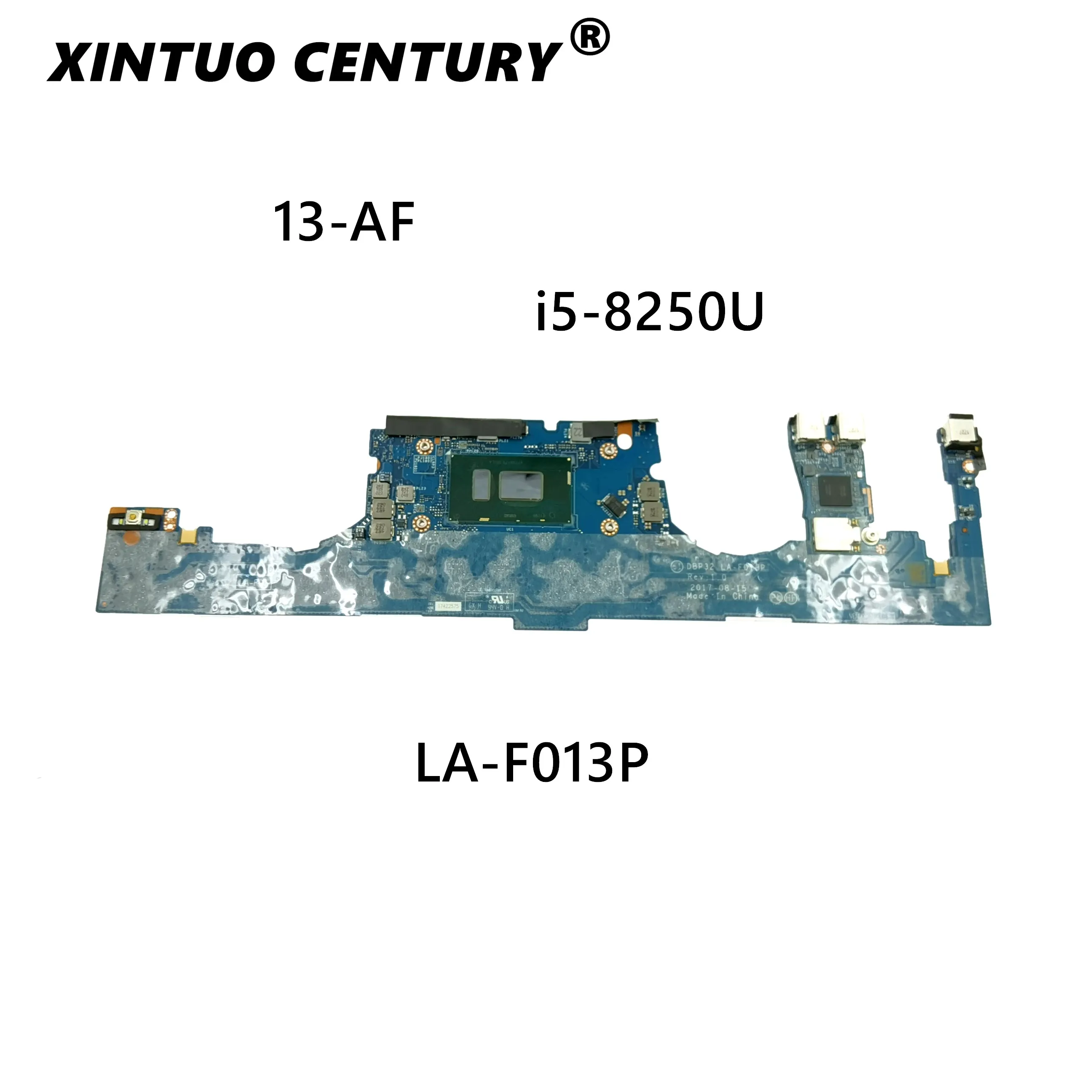 

DBP32 LA-F013P motherboard for HP Spectre 13-AF laptop motherboard with I5-8250U CPU 8GB RAM DDR4 100% test work