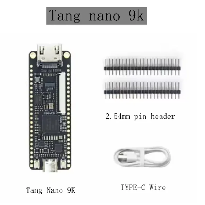 НОВАЯ оригинальная макетная плата Sipeed Tang Nano 9K FPGA High Cloud GW1NR-9 RISC-V RV HDMI с экраном