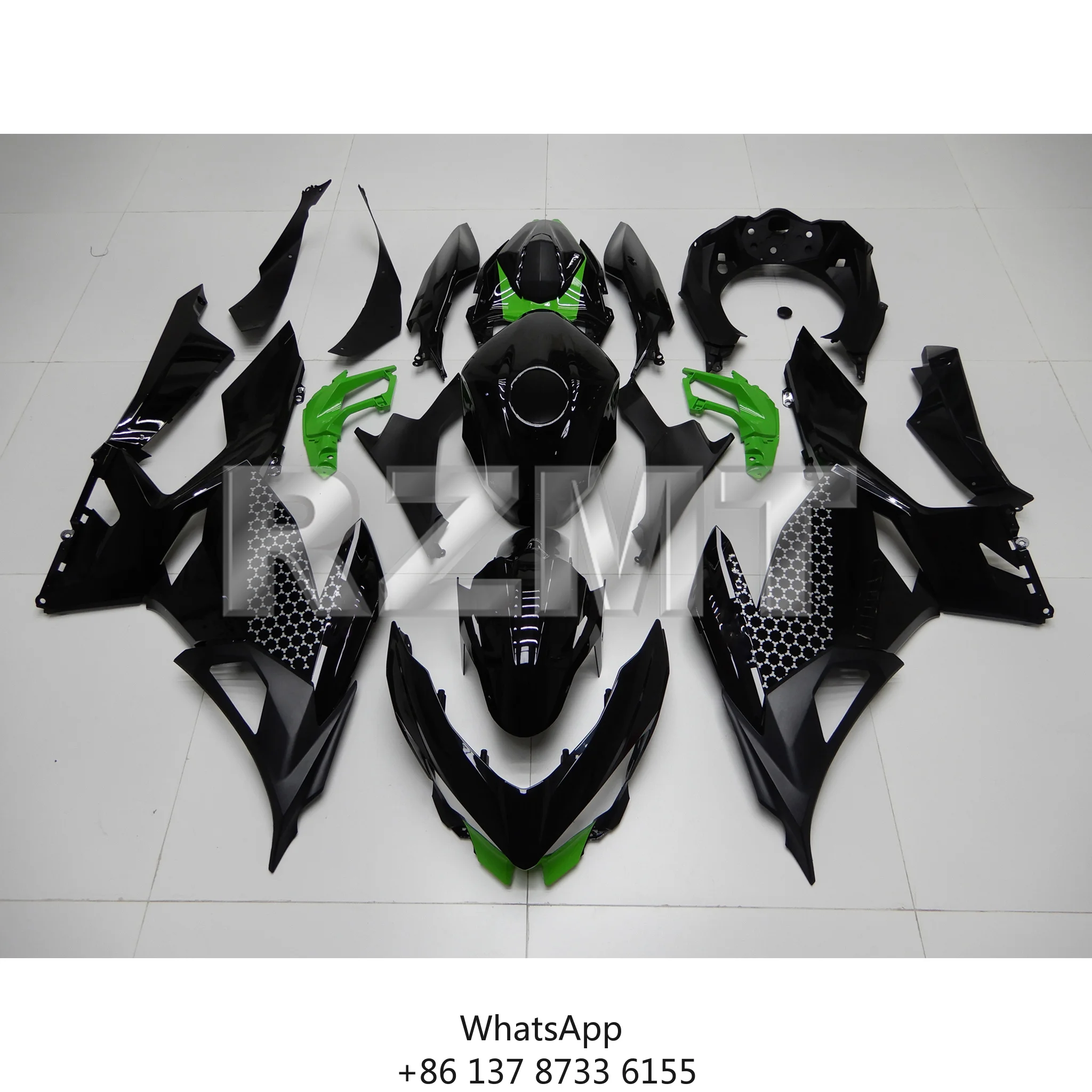 For Kawasaki Ninja400 Ninja250R 2018-2026 Ninja 400 250R Motorcycle Fairings Kit ABS Injection Customized Fairing N400R-3002C