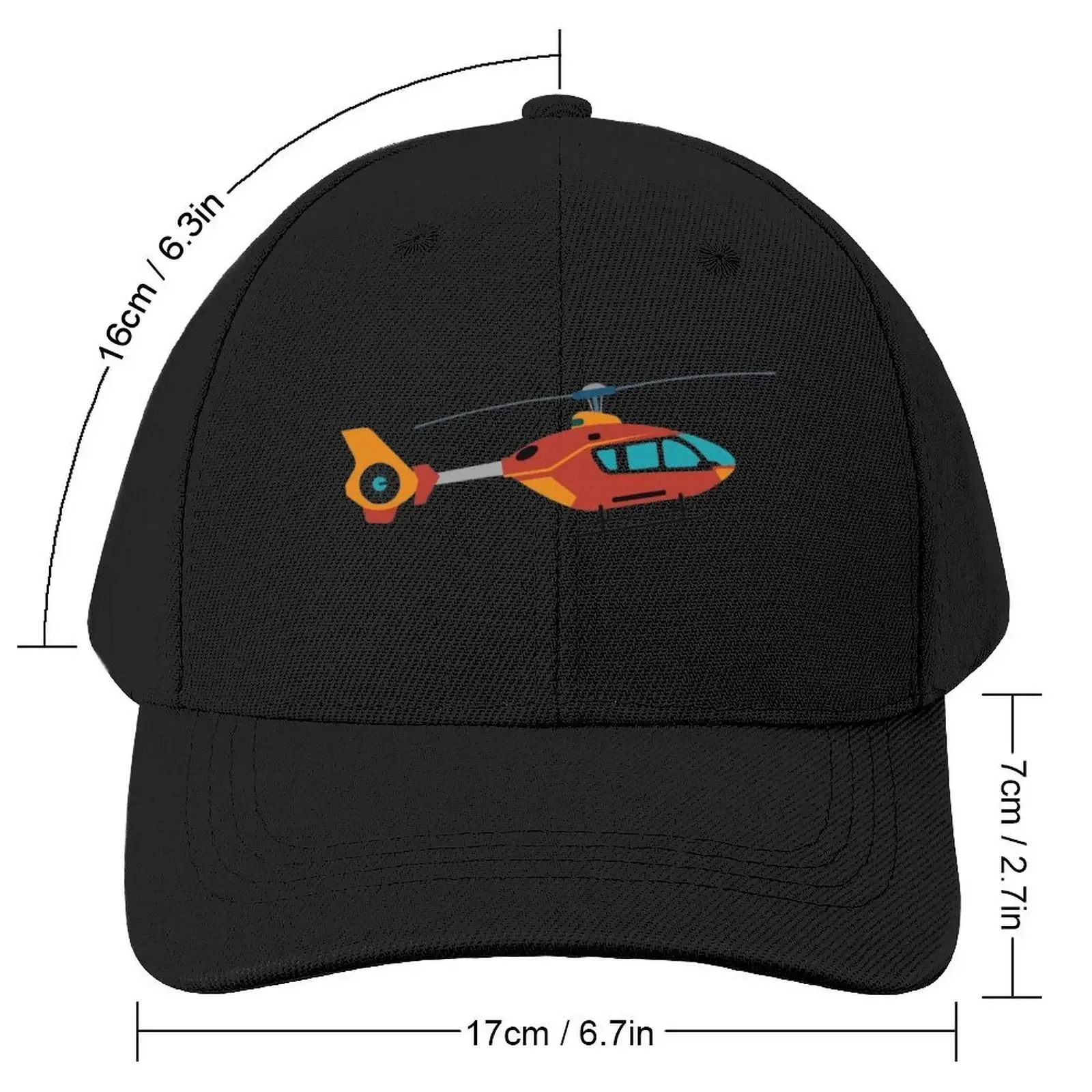 Sky Elegance - Eurocopter EC145 Art Baseball Cap Anime Hat Sunscreen Trucker Cap Hat Baseball Cap Men Hats Women's