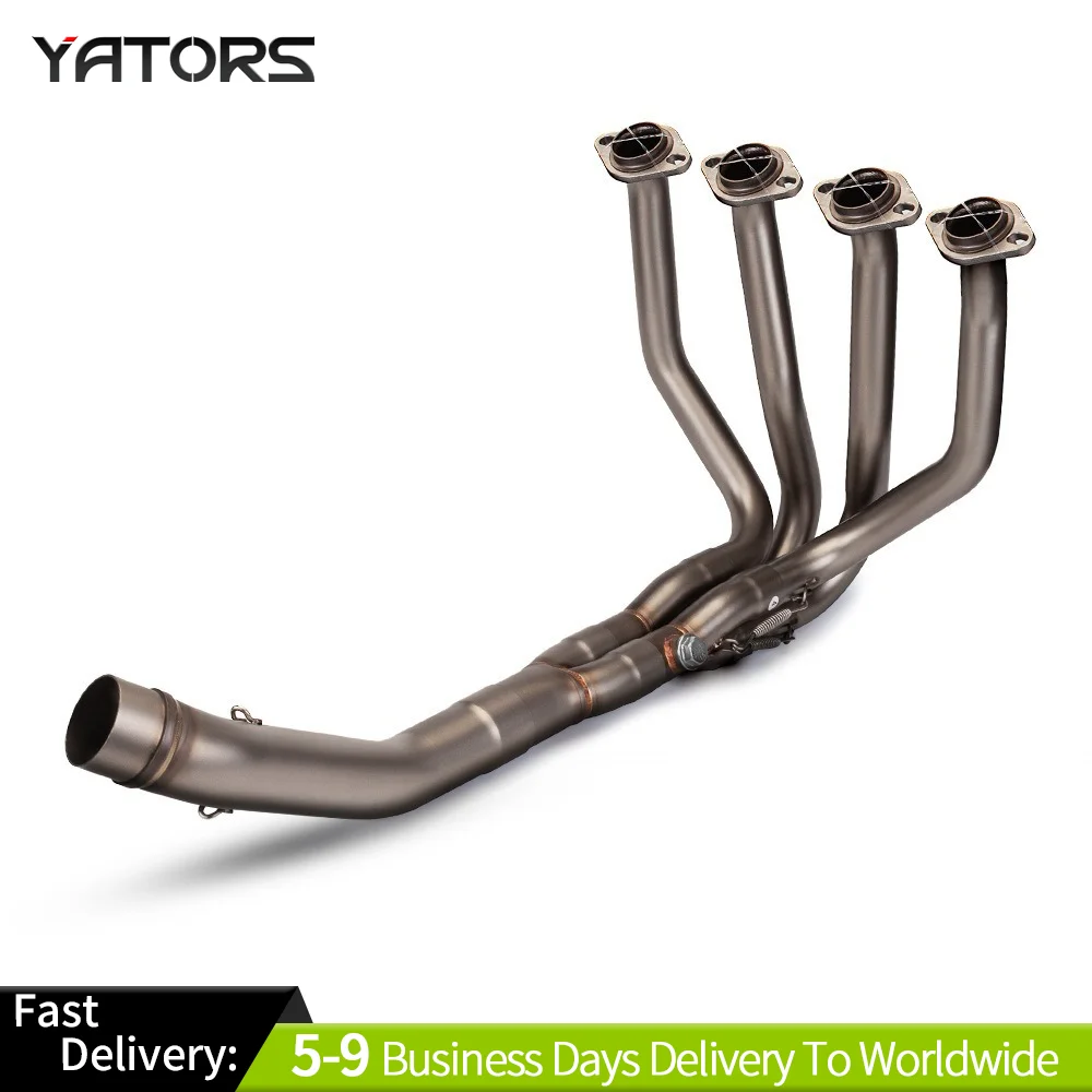 

For Z750 Z800 Exhaust Full Systmes Motorcycle Muffler Front Mid Pipe Racing Slip on Stainless Steel Tube 51mm
