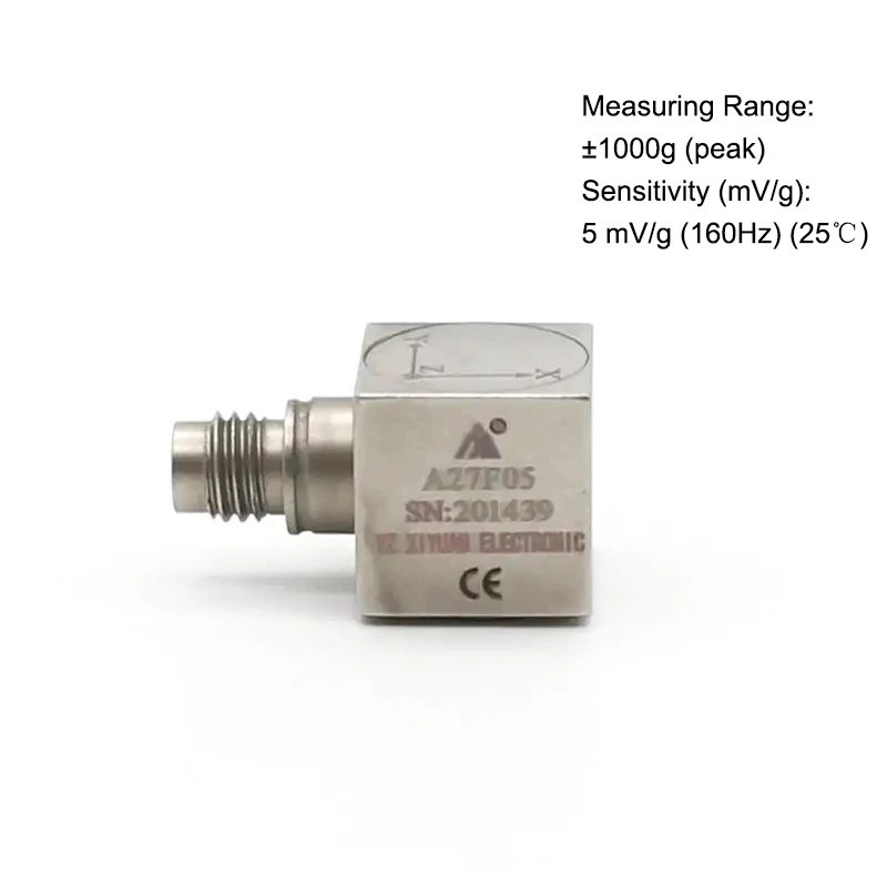 Custom Good Quality Professional Unique Wired Piezoelectric Accelerometer