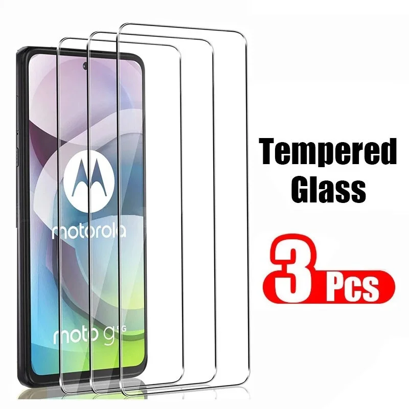 Protecteur d'cran pour Motorola Moto G53 G73 G23 G13 G84 G54 G34 G14, 3 pices, verre tremp HD