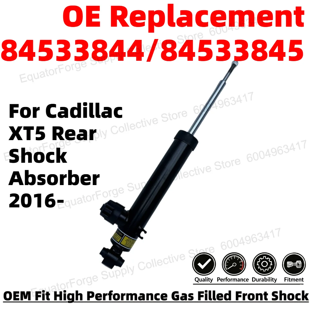 Comfortable Direct Fit High Stability Premium Durable Rear Shock Absorber for Cadillac XT5 OE Number 84533844/84533845