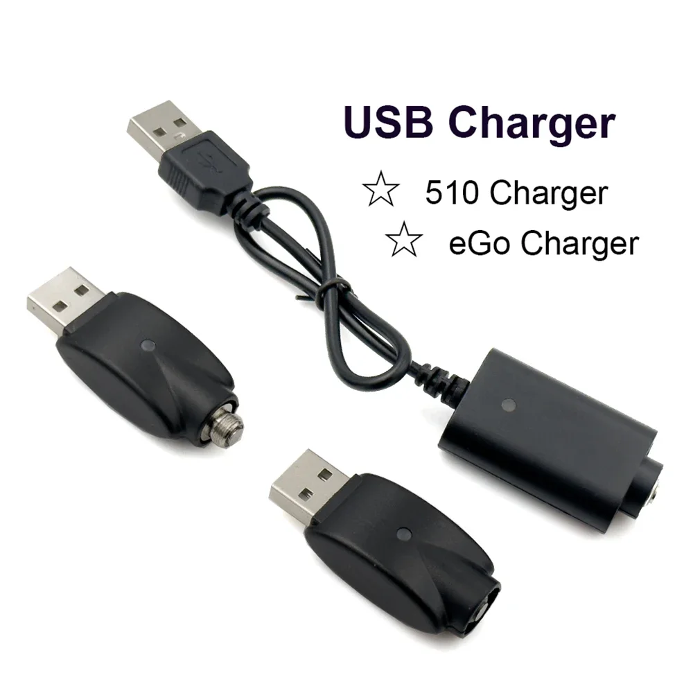 EGO USB Charger Universal 510 Thread USB Charge Cable for Ego Evod 510 Ego-t Ego-c Preheating Amigo Max