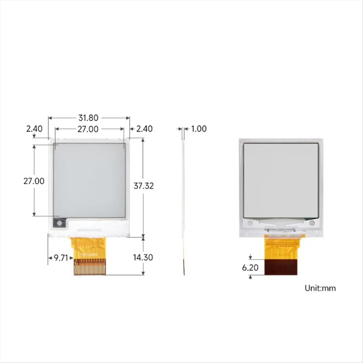 A10I For 1.54inch E-Paper Display Screen Module 200X200 Pixels for Nano/for