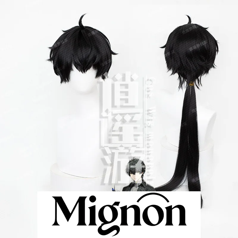 

Wuthering Waves Rover Male Female Cosplay Wig Simulation Scalp Top Long Hair Ends Halloween Gift