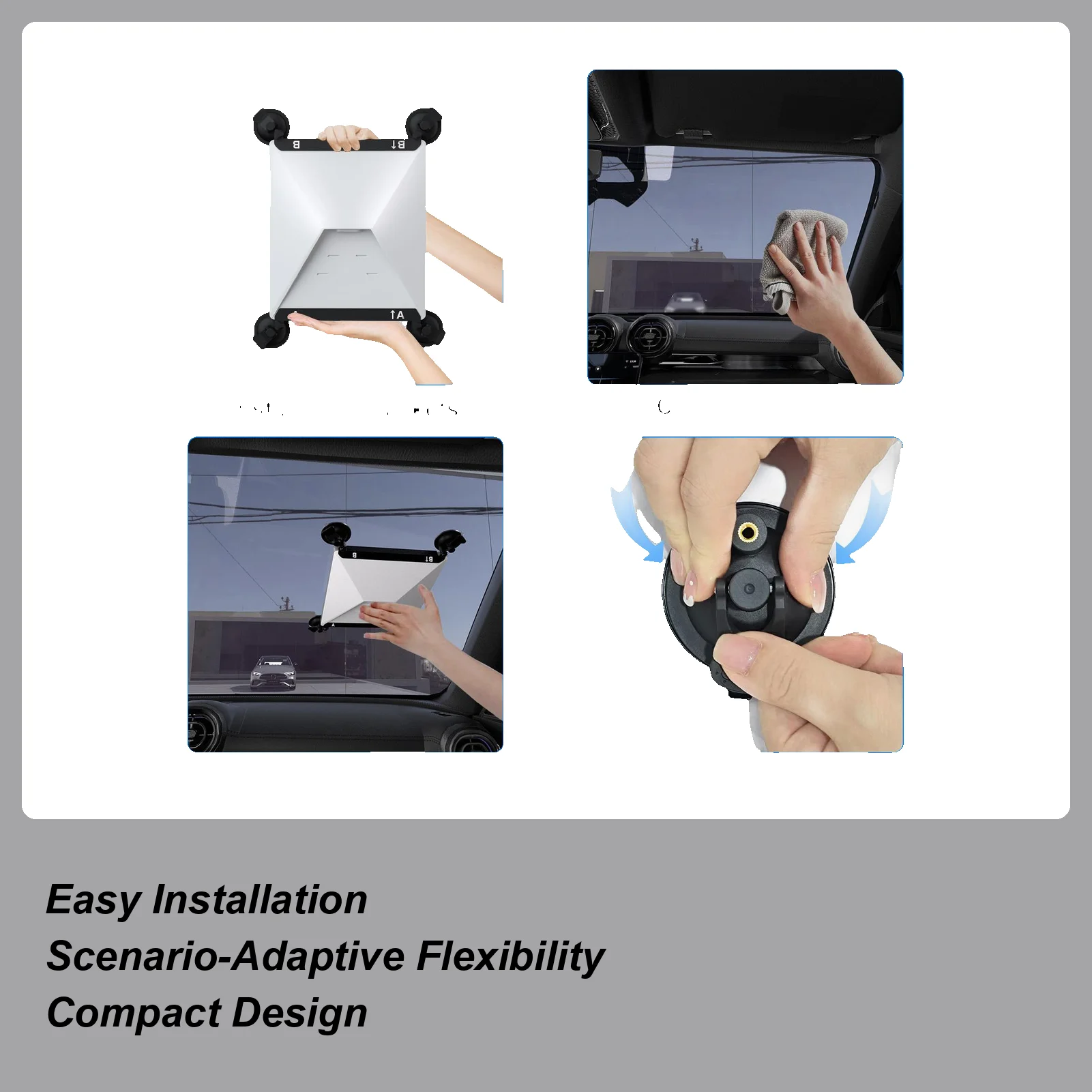 

For Starlink Mini Suction Cup Mount Connector Car Mounting Kit Non-Slip Bracket UV Resistant Suction Cup Antenna Mount