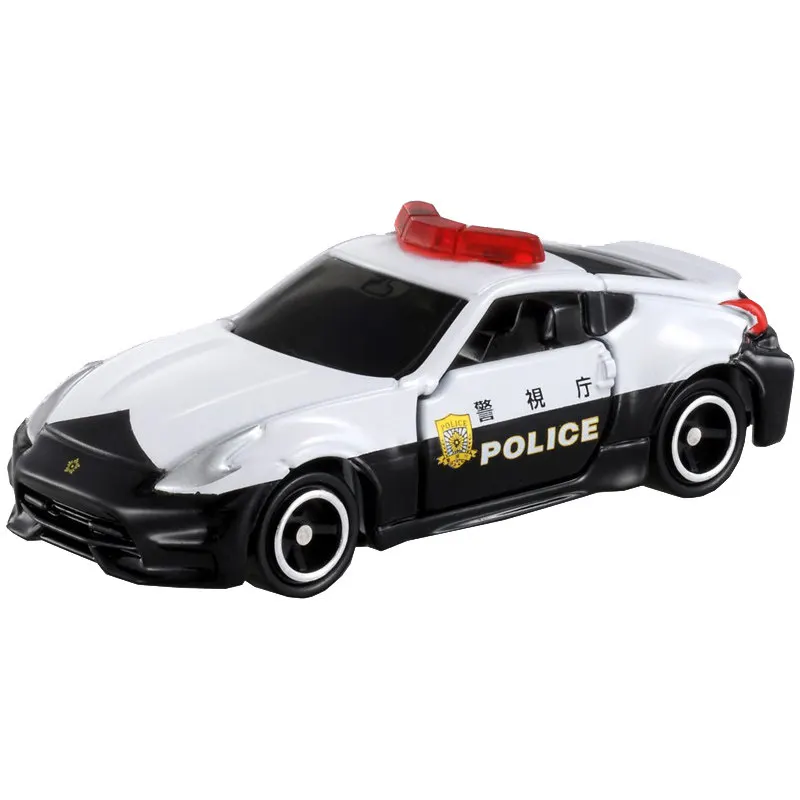 Original TAKARA TOMY Tomica No.61 Nissan Fairlady Z Nismo Patrol Car 1/57 Diecast Alloy Model with Openable Doors Suspension Col