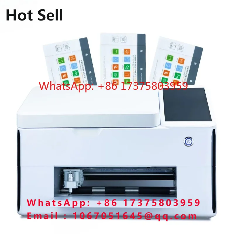 FC-19 Pro Smart Watch Screen Protector Making Machine Die Cut Applicator for Mobile Phones Max Model Hidrogel TPU Material