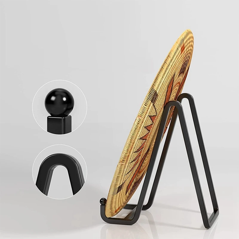 Plate Stands For Display Metal Frame Holder Stand Picture, Decorative Plate, Book, Photo Easel