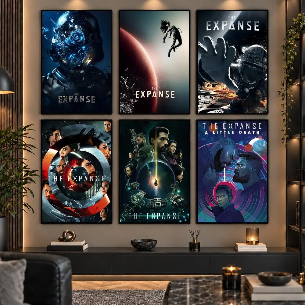 Sci-Fi TV Series The E-Expanse Painting Calligraphy Canvas Wall Art Prints for Living Room Bedroom Home Decor Gift