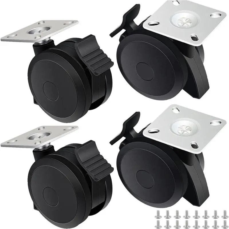 A22E-4Pack 69828 69827 Locking Caster For Weber Spirit 200/300 Series Grills (2013 And Newer) With Up Front Controls
