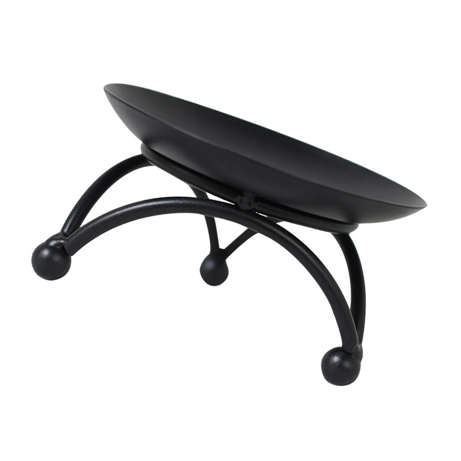 

Candlestick Holder Iron Round Tray Table Centerpiece for Wedding Festival Gift Home Decoration Iron Candlestick