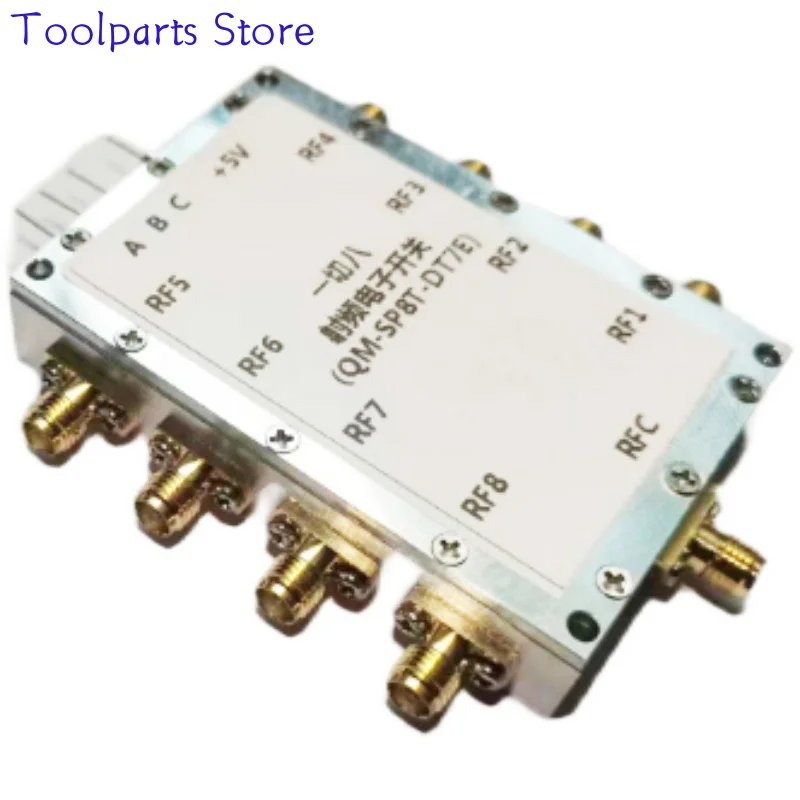 DC-7GHz Eight Choice SP8T RF Switch SP8T Electronic Switch