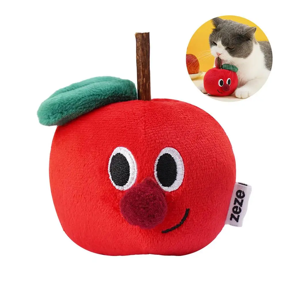 

1PC Pet Cats Plush Chew Toys Bite-resistant Catnip Toys Tooth Cleaning Stick Pet Supplies For Indoor Cats Dropshipping Wholesale