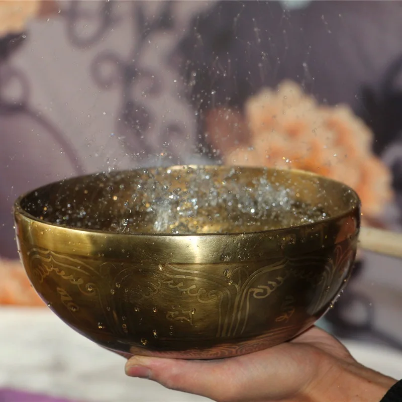 

Smudge Vintage Meditation Singing Bowl Copper Soup Bowl Tibetan Tibetan Music Instrument Campane Tibetane Percussion Instruments