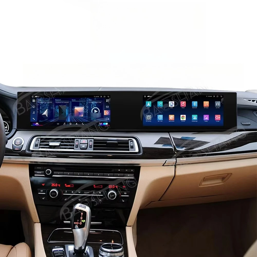 Double 12.3  Inch Android Screen 1920*720 Car Radio for 7 Series F01 F02 F04 2009-2012 GPS Navigation Carplay