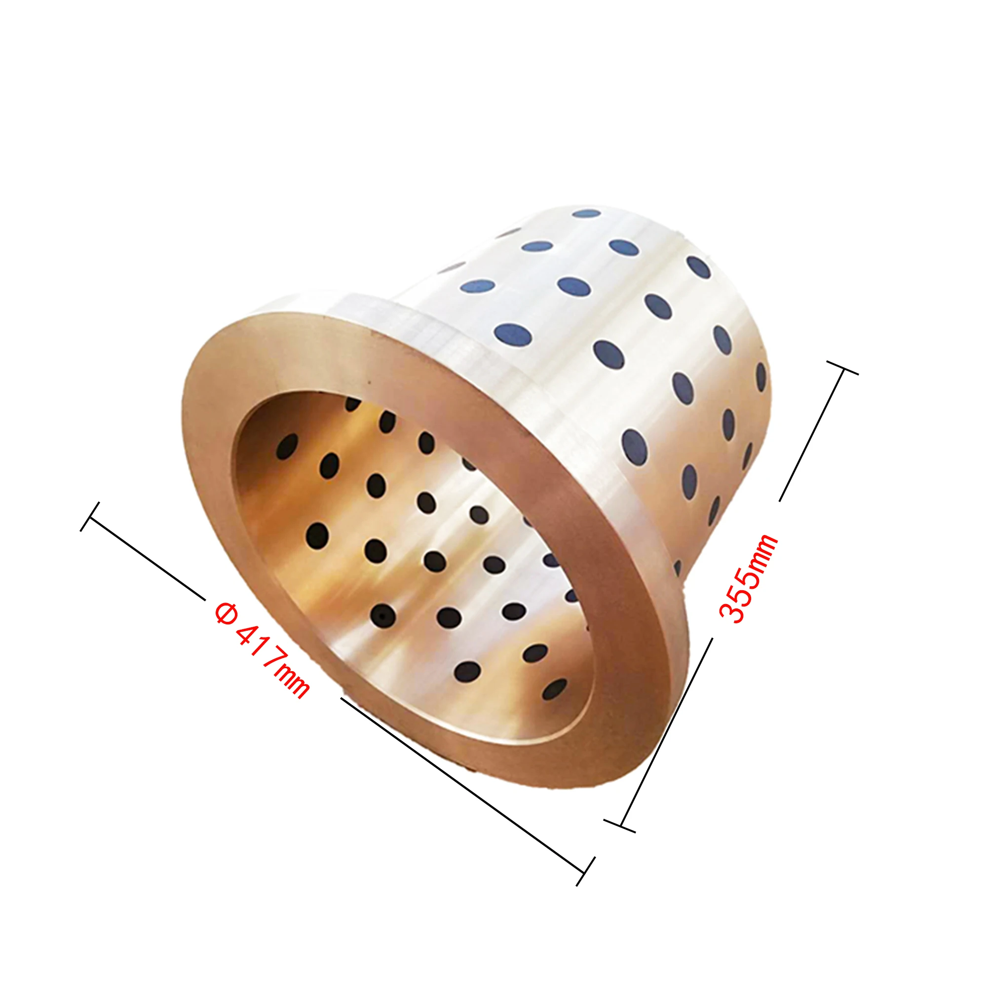 

Factory Hot Sale Self-Lubricating Copper Sleeves Bushings - OEM Size, High Wear Resistance