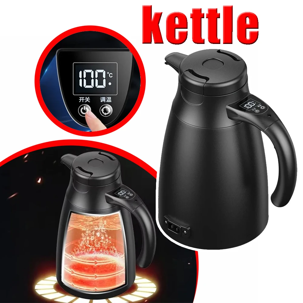 

Электрический автомобильный водонагреватель 12В/24В с защитой от выкипания, идеально подходит для дальнобойных поездок и автопутешествий, портативный чайник для грузовиков