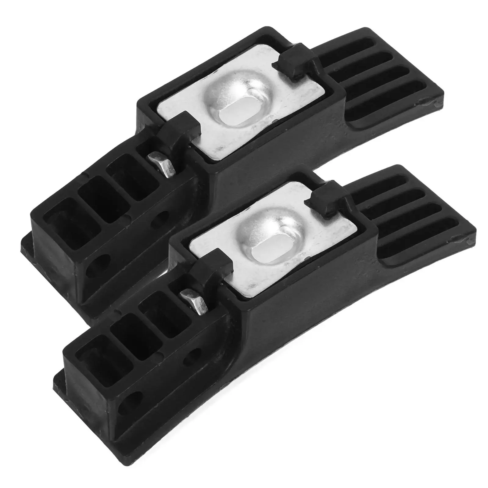 

2 Pcs Brake Pads for Exercise Equipment Bike Mat Non-slip Mute Plastic Fitness Block Cycle