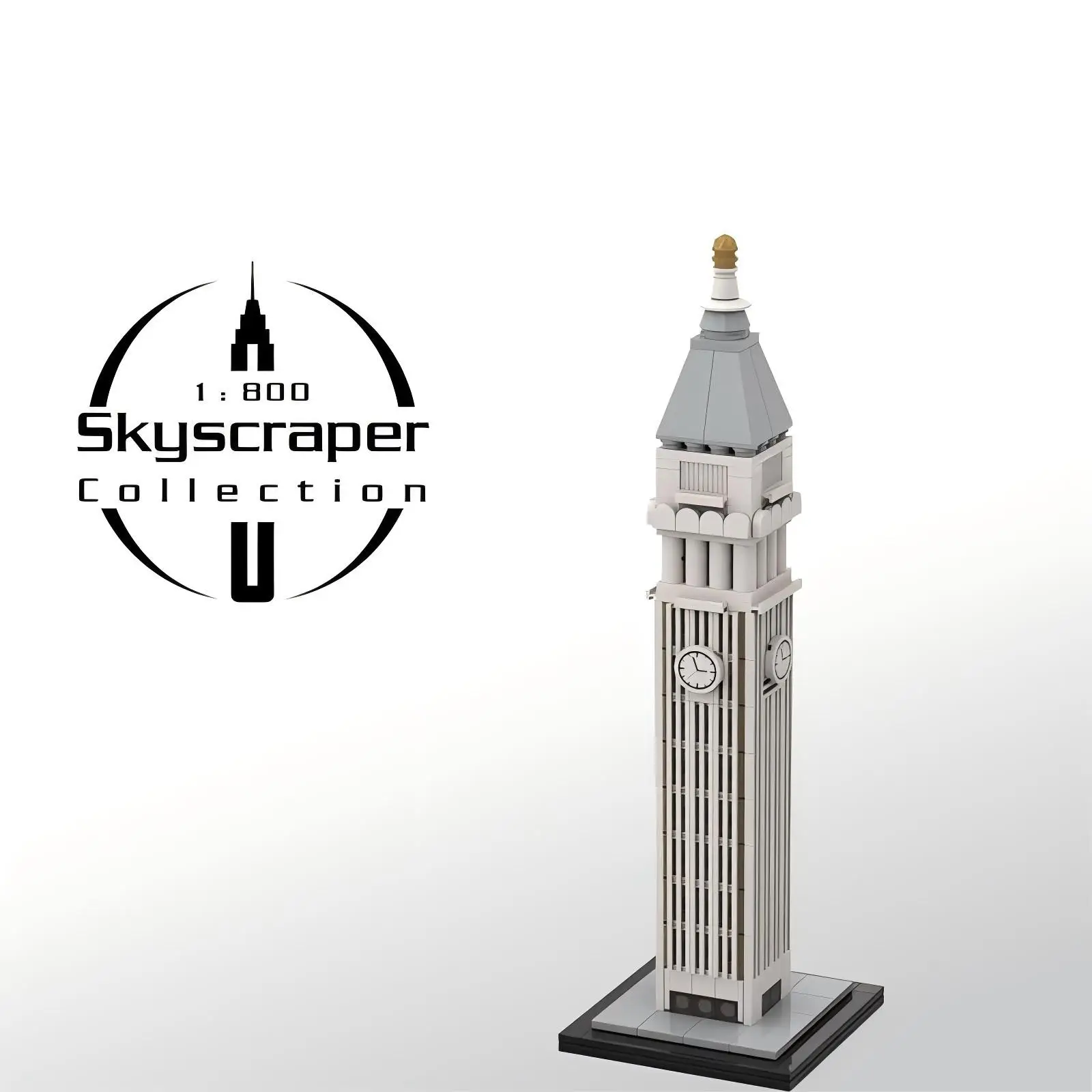 

Metlife Life Insurance Building Blocks MOC-131852 Brickheadz 1:800 Scale Urban Skyscrapers Assembly Model Puzzle Kids Toy Gift