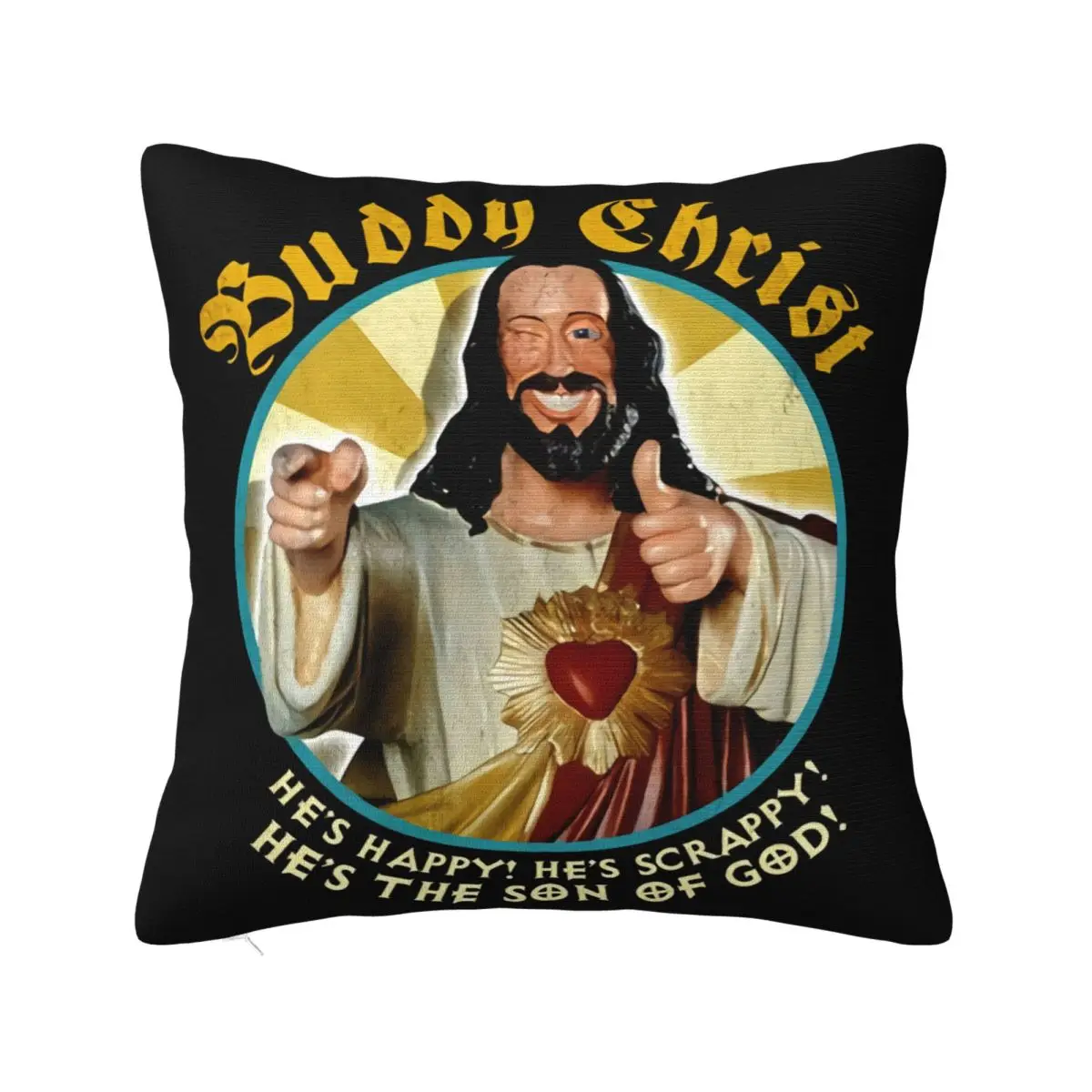 Jay And Silent Bob Buddy Christ Licensed Adult Adults Teenage Different Different Personality Pillow Case