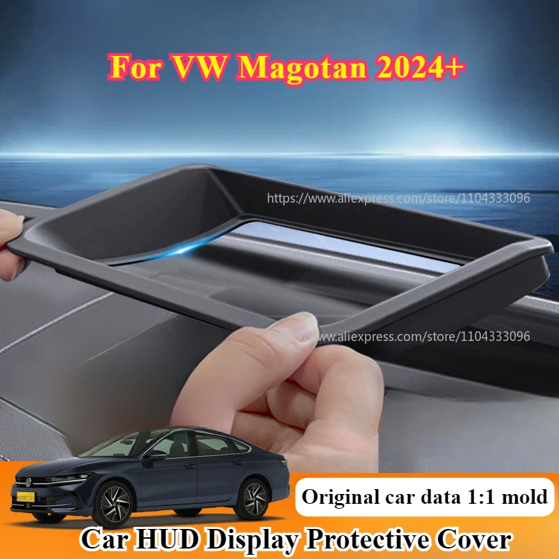 

For Volkswagen VW Magotan 2024 Car HUD Display Protective Cover Head Up Display Reflective Frame Screen Magotan 2024 Accessories