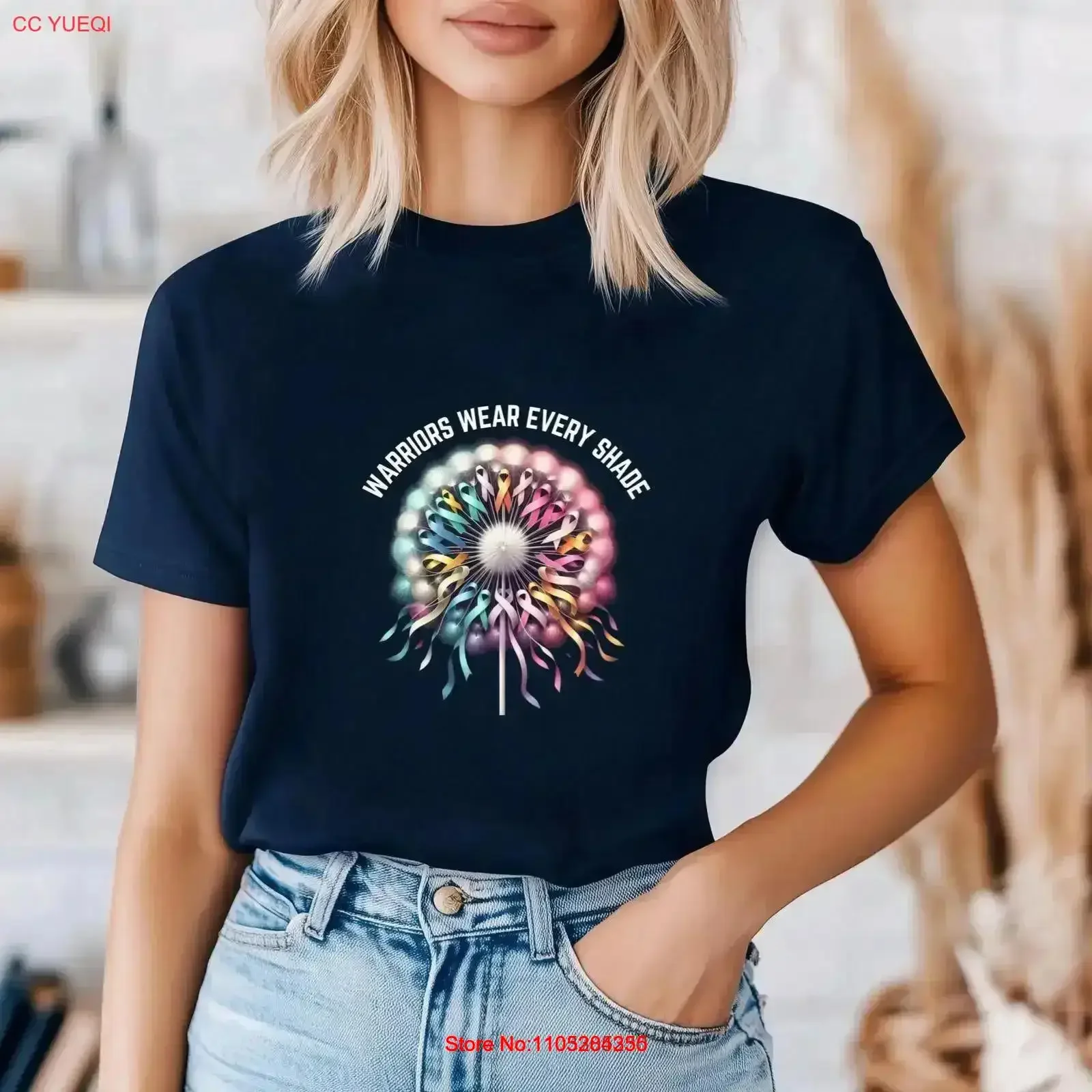 Cancer Awareness T Shirt Softstyle All Cancers SupporT One Fight Many Colors Survivor Ribbon vintage Washed Slightly graphic